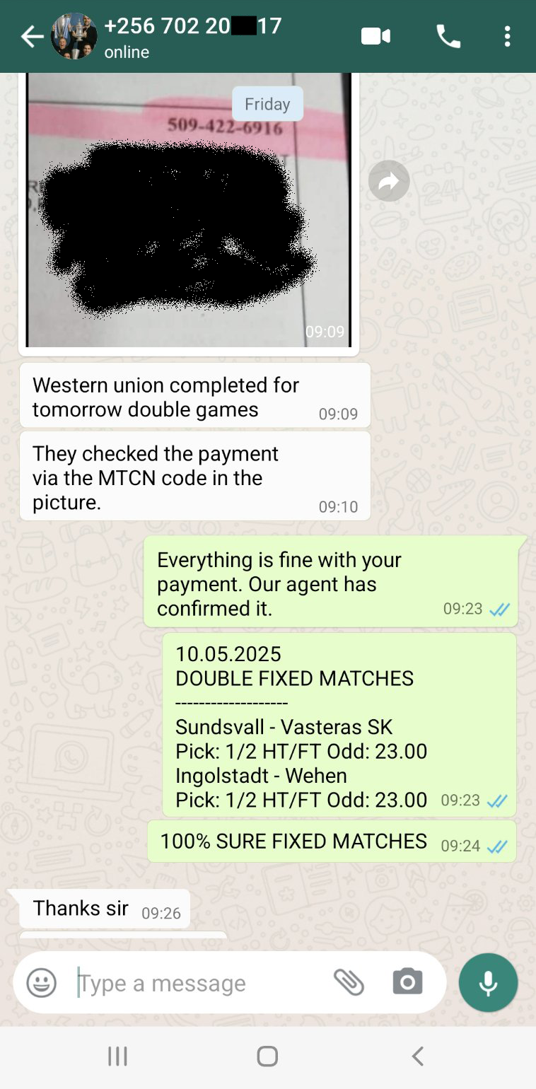 Whatsap proofs