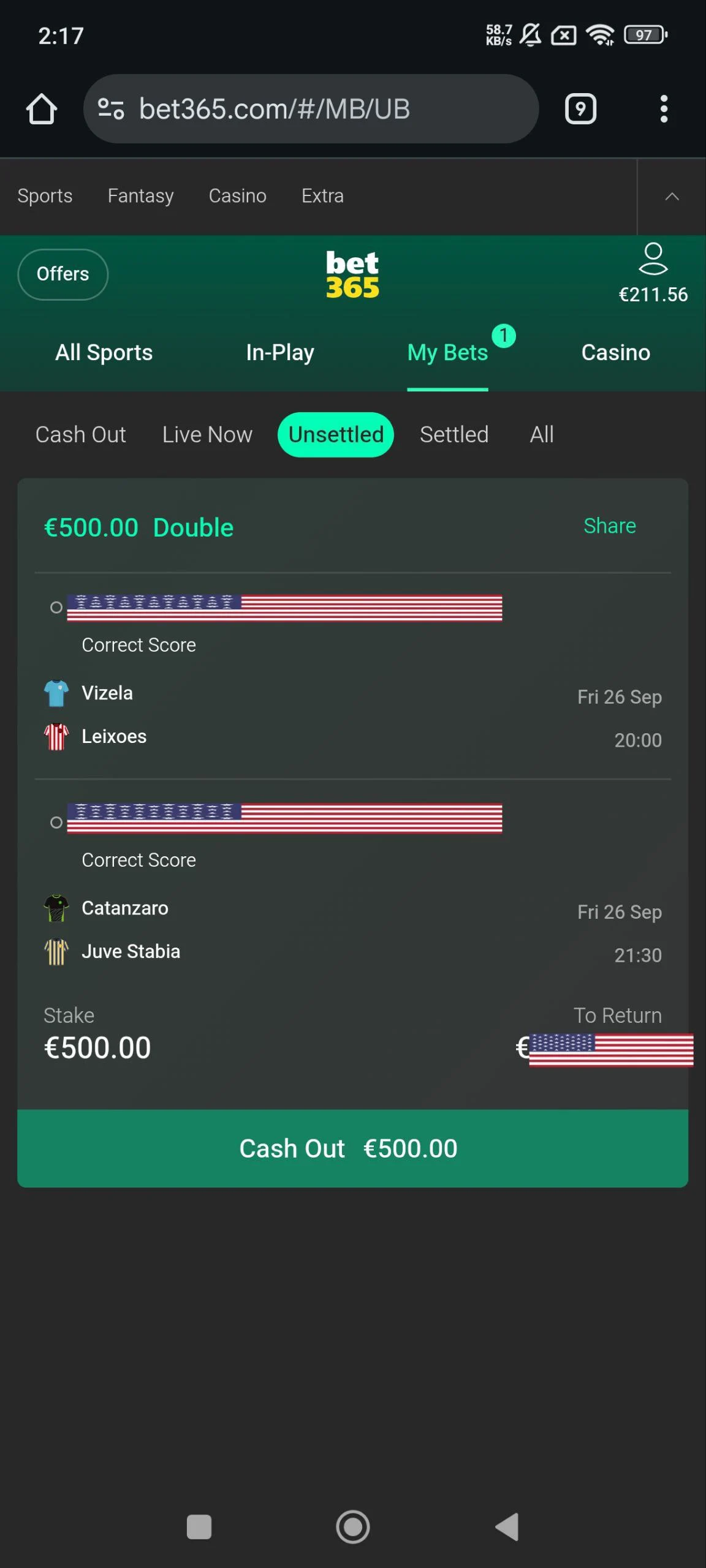 best fixed match